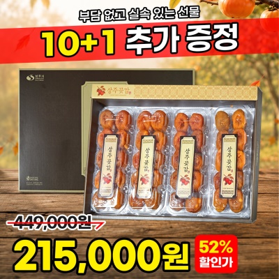 [10+1] 자연 바람으로 건조한 상주 곶감 선물세트