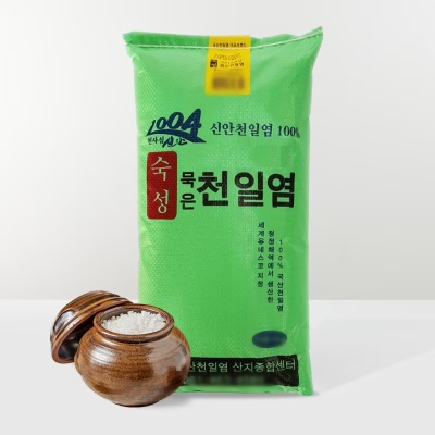 간수 제거 100% 신안 천일염 김장 소금 굵은소금 (비세척)