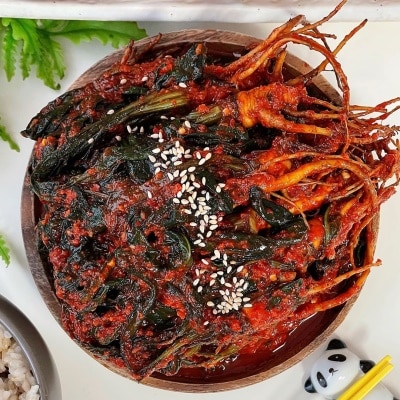 알싸하고 쌉싸름한 제철 맛김치 고들빼기 김치