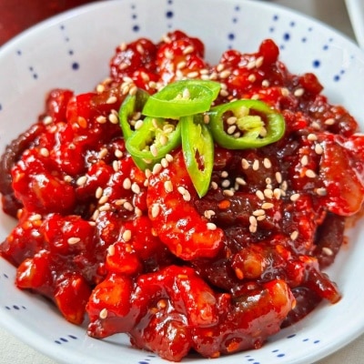 저염식으로 만든 밥도둑 낙지젓갈