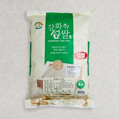 26년 첫 수확 햅쌀! 강화섬 정미소 직송 고인돌쌀 현미