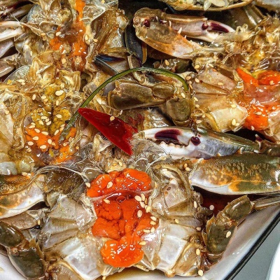 알이 꽉 들어찬 연평도 암꽃게 간장게장 1kg