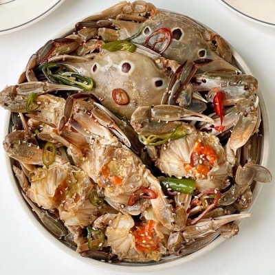 밥도둑 꽃게장 삼점 암꽃게장 간장게장 2kg+2kg