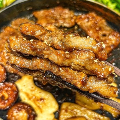 제주 흑돼지 한돈 왕구이 1.2kg (칼집 양념, 3인분)