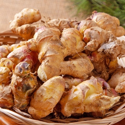 향긋한 향과 풍미를 가진 완주 봉동 생강 1kg