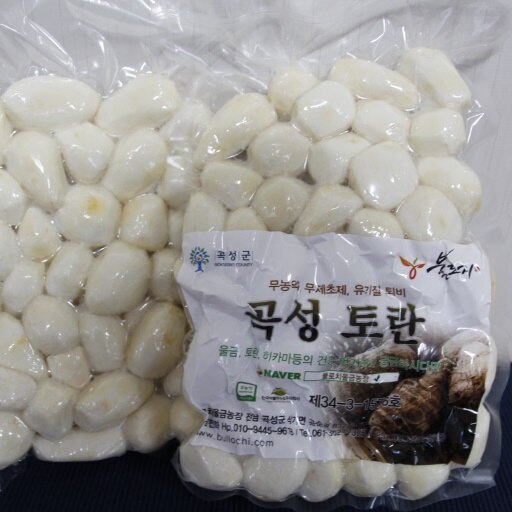 친환경,무농약 곡성 깐토란 1kg