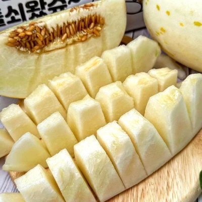 자체선별 프리미엄 고당도 제철 백자멜론