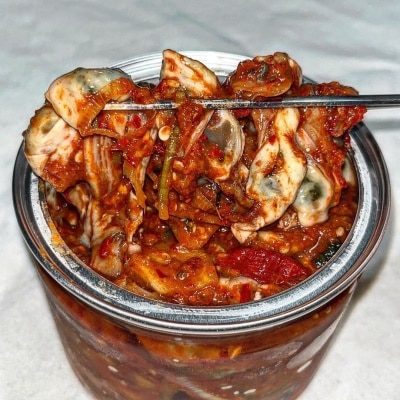 바다향 가득한 통영 생굴무침