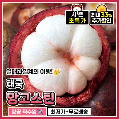 돌쇠네 항공 직수입! 프리미엄 태국 망고스틴