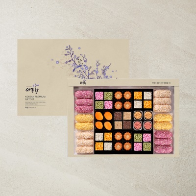 담양 전통 한과 프리미엄 선물세트 3종