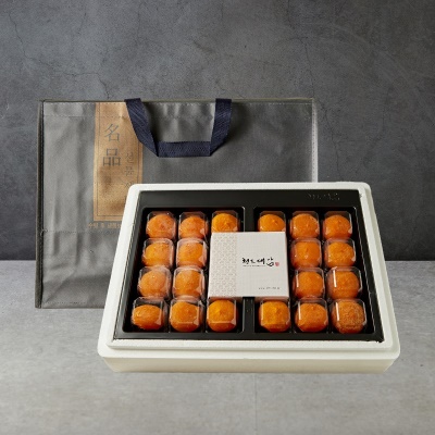 부드럽고 달콤한 실속형 청도 반건시 반시 곶감