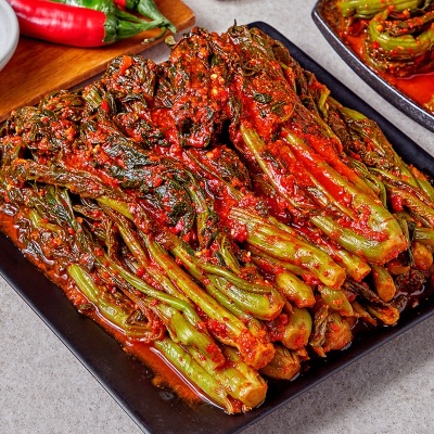 맛깔나게 담근 여수 돌산 생 갓김치 2kg 4kg