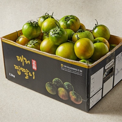 [특가할인] 정품 인증! 부산 산지직송 대저 짭짤이 토마토 2.5kg