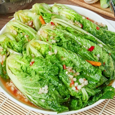 시원한 감칠맛 얼갈이 꽁보리김치 물김치