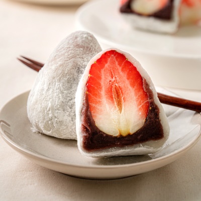 팥앙금 가득! 비타베리 수제 딸기모찌 딸기 디저트