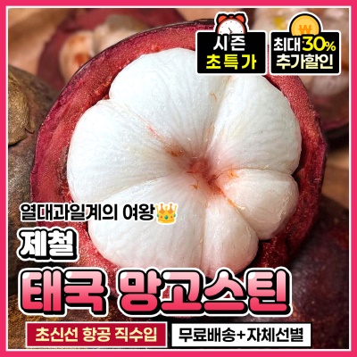 돌쇠네 항공 직수입! 프리미엄 태국 망고스틴