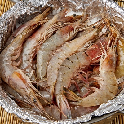 100% 자연산 제철 생물 활 대하 왕새우 1kg (27미 내외)