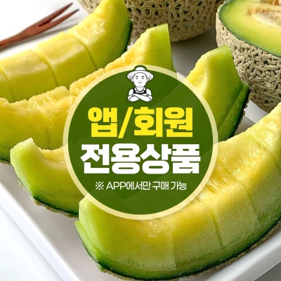프리미엄 고당도 슈가 머스크멜론 1.2kg