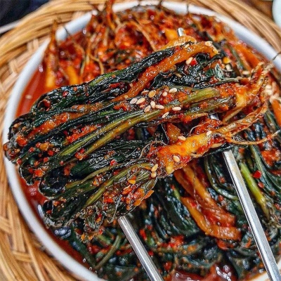 전라도식 돌산 고들빼기 김치 1kg 2kg