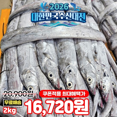 산지 직발송! 싱싱한 국내산 생물 손질 토막갈치 2kg