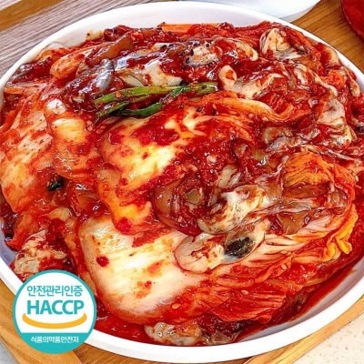 [특가할인] 시원한 제철 생굴 겉절이 (생굴 김치)