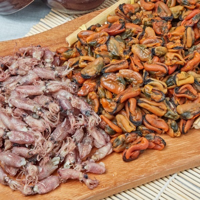 남해 삼천포 건홍합 반건조 홍합/꼴뚜기