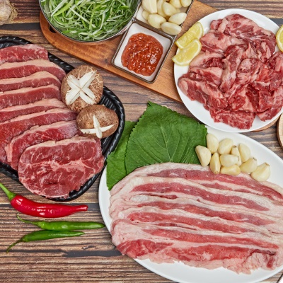 굽기만 하면 끝! 가성비 좋은 소고기 한판 1kg