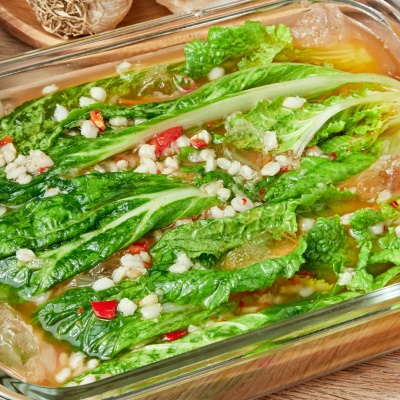 [1kg 추가증정] 시원한 감칠맛 꽁보리 얼갈이 물김치 