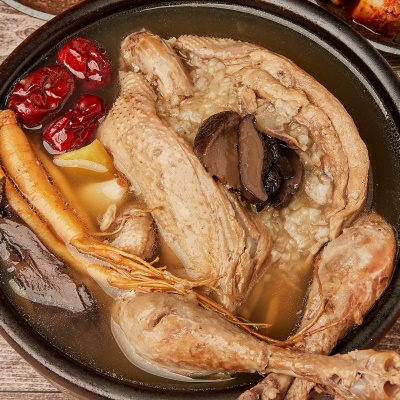 몸보신에 딱 좋은 영양만점 맛 좋은 능이 삼계탕 1.2kg * 2팩