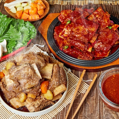 집에서 즐기는 프리미엄 대용량 왕 소갈비찜 1.2kg