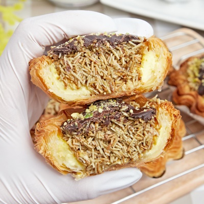 바삭한 식감! 두바이 인샬라 에그타르트