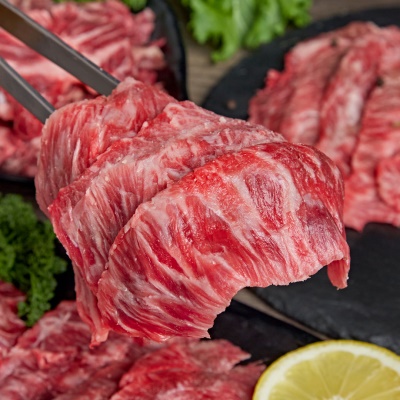 한우 1++(7,8,9)투쁠 모둠 막구이 로스구이 500g(3-4인분)