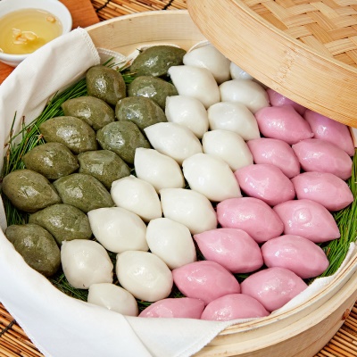 깨소 듬뿍 들어간 굳지 않는 말랑 깨송편