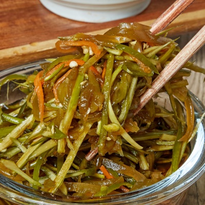 짜지 않고 깊은 감칠맛! 아삭 매콤한 모둠채 장아찌 1kg