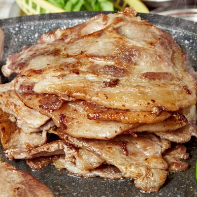 5인분 단돈 9,900원! 대패식 구이 왕목살 목전지 구이
