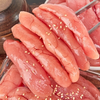 저염숙성한 깊은 풍미의 백명란