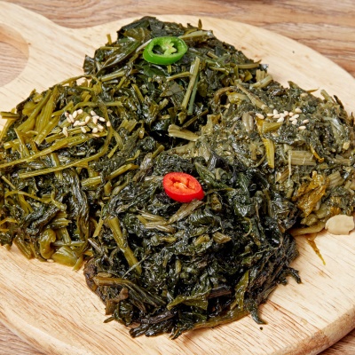 맨밥에 쓱쓱 비벼먹는 나물 4종 (곤드래,취나물,유채,시래기)