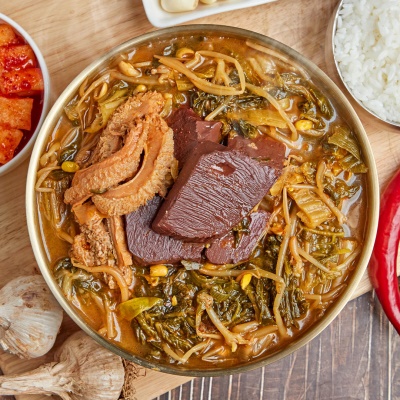 국내산 한우 선지 가득! 양평 선지 해장국 1kg