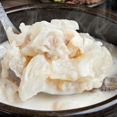 깊게 우려낸 뽀얀 국물 쫄깃한 스지 도가니탕 - 500g 1팩 추가증정