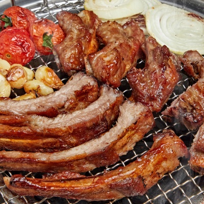 캠핑 야식 술안주로 제격인 시즈닝 등갈비 
