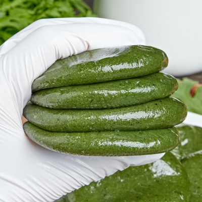 해풍쑥 사용한 쫀득-쫀득 굳지 않는 쑥개떡 쑥떡 1kg