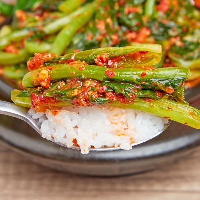 자작-자작 아삭 달큰한 제철 열무 얼갈이김치