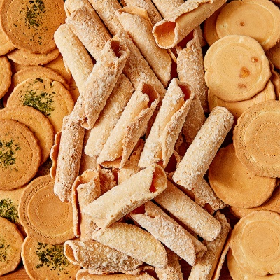 한입에 쏙 들어가는 센베이 꼬마전병 3종(땅콩,생강,파래)