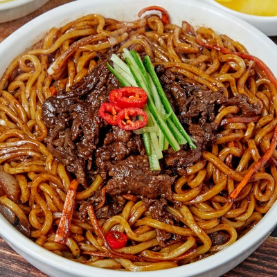 불맛 가득 짜장 짬뽕 불고기 2종 1팩 630g 2인분