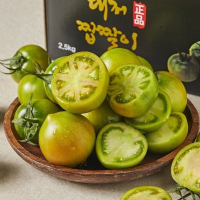 정품인증 부산 대저 짭짤이 토마토 2.5kg (S~3S)