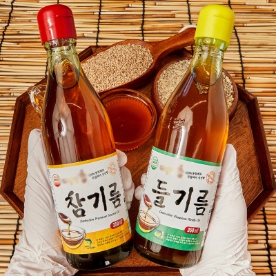 나트륨 0mg 100% 통참깨 고소한 참기름/들기름
