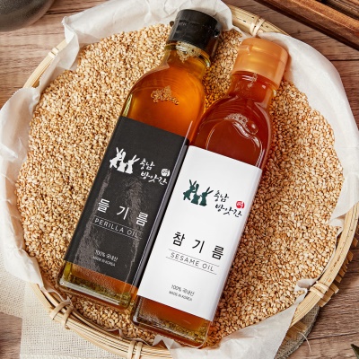 30년 전통이 담긴 당일 착유 원칙 100% 국내산 참기름 들기름