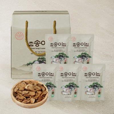 바삭하고 담백한 국내산 참송이칩 선물세트 