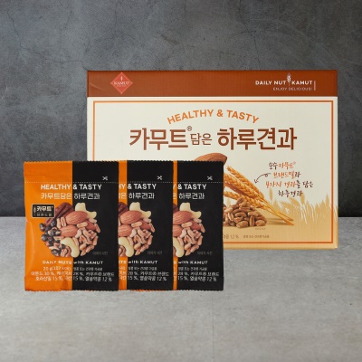 [사전예약] 간편하게 즐기는 카무트 견과 선물세트 40봉