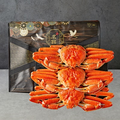 [명절 전 도착!] 수율 80% 보장 러시아 박달대게 마가단 대게 선물세트 3kg + 손질 가위 무료증정